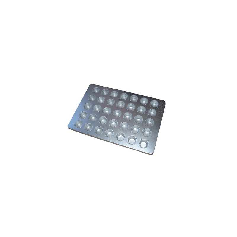BAKING TRAY ALUSTEEL - SMALL MUFFIN 35 CUP 600 x 400mm - 1
