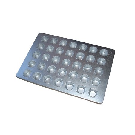 BAKING TRAY ALUSTEEL - SMALL MUFFIN 35 CUP 600 x 400mm - 1