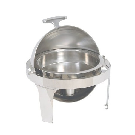 CHAFING DISH ROUND - ROLL TOP (180 DEGREE) - 1