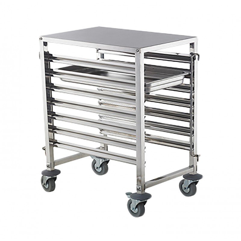 Working Table S/Steel – Mobile – 7 Tier - 1