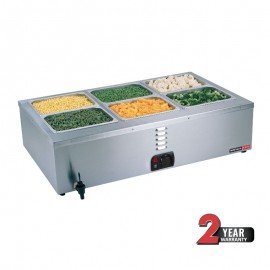 Anvil Bain Marie Table Top - 3 Division - 1