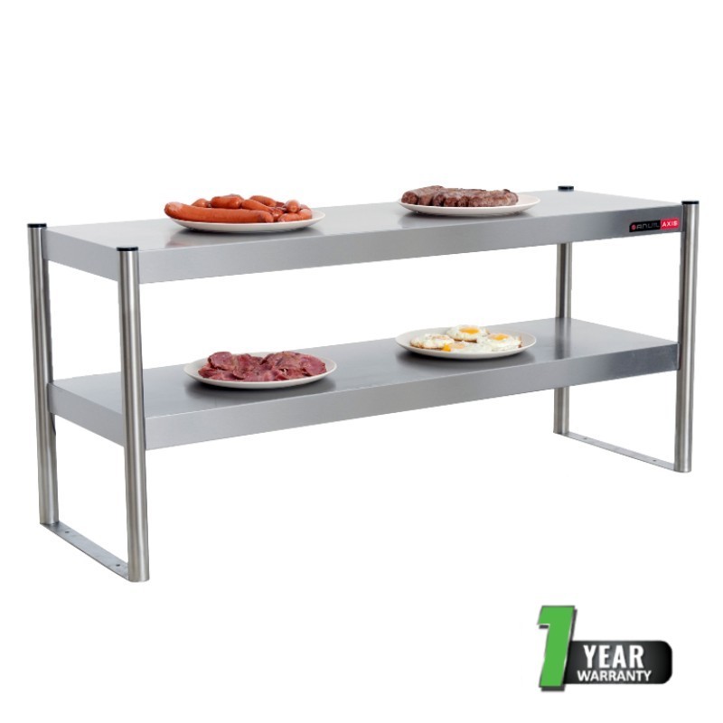 HEATED FOOD DISPLAY STATION SALVADORE - 2 LIGHT - WITH HEATED BASE - 1