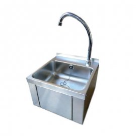 HAND WASH BASIN - KNEE ACTIVATED - 400MM - 1