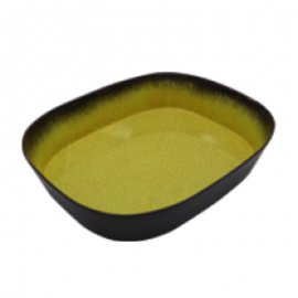 CAPSULE BOWL RECTANGLE (MED YELLOW) - 1