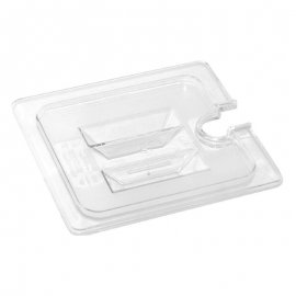 INSERT - SIXTH LID NOTCHED PC (CLEAR) - 1