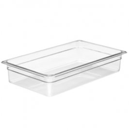 GN FOODPAN 1/1 POLYCARBONATE (CLEAR) - 100MM(D) 13LT - 1