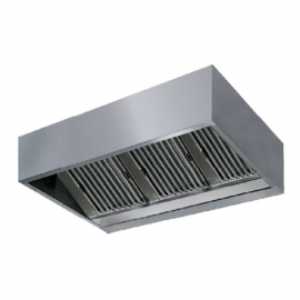 WALL CANOPY - DOUBLE DECKER 'GALVANIZED' - 1