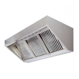 ISLAND CANOPY - SINGLE DECKER 'STAINLESS STEEL' - 1