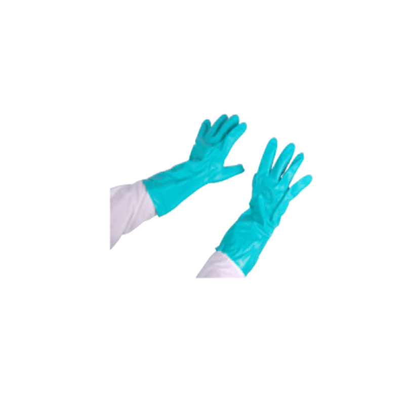 INDUSTRIAL HEAVY DUTY PLASTIC GLOVES - 1