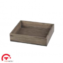 GRAY ASHWOOD TRAY - 325 X 265 X 40MM - 1