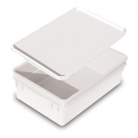 STORAGE CONTAINER LARGE WITH LID - PLASTIC - 1