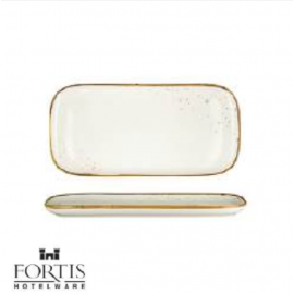 RECTANGULAR PLATE - FYNBOS 'KAROO SAND' - 45CM X 21CM (3) - 1