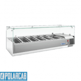 POLARCAB PIZZA INGREDIENT FRIDGE - 8 DIV - 1